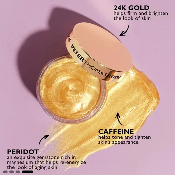 Brand New in Box Peter Thomas Roth Luxury 24K Gold Mask 150 ML / 5.0 FL OZ Large